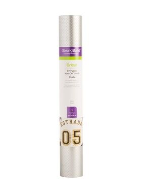 Cricut Everyday Iron-On Vinyl Silver Mesh, 12" x 24" Discontinued